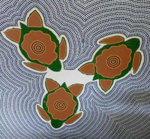 aboriginal turtle paintings
