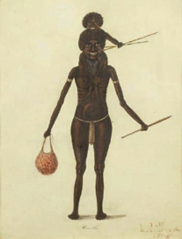 Wambela (Wambla), wife of Chief Coola-benn of Ash Island