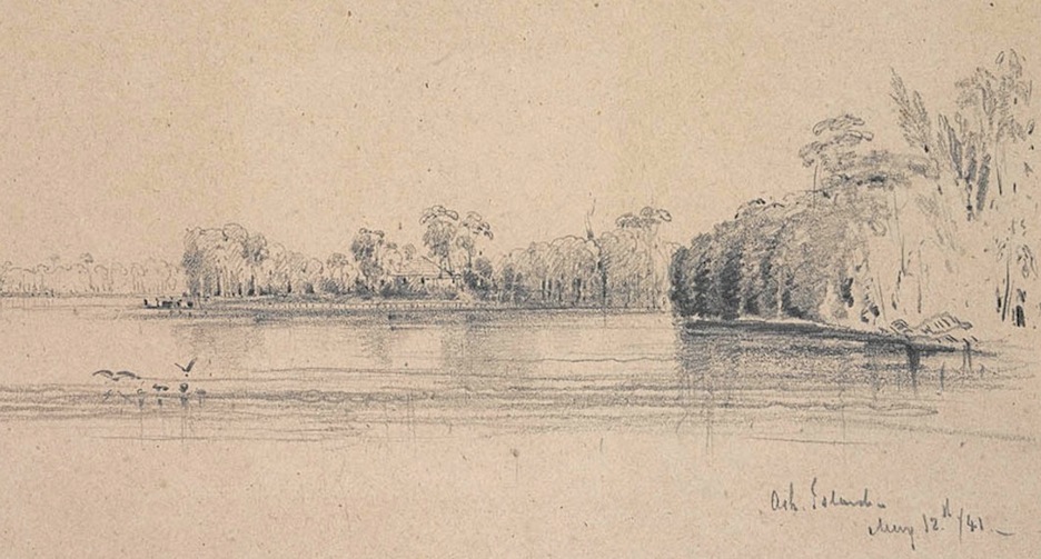 Ash Island in Muloobinbah (Newcastle Harbour)